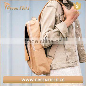 New Material Kraft Paper Backpack Paper Knapsack Leisure Kraft Paper Backpack photo-3