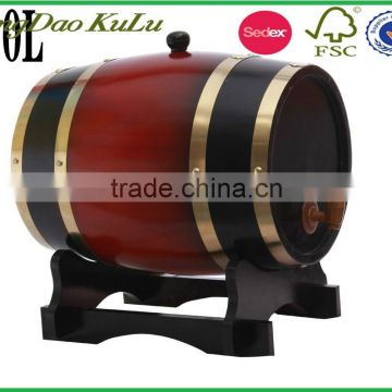 new wooden wine barrel, modified wooden storage barrel for sale