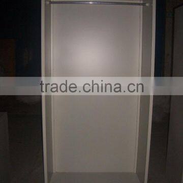 Steel Metal Open Shelves Wardrobe Rain Coat Cabinet Cloth Hanging Cabinets photo-2