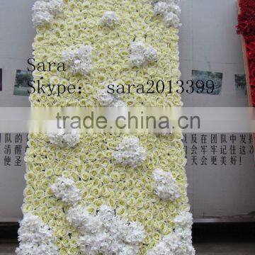 Artificial Flower for Wall Decoration,artificial Flower Wall Wedding,backdrop Wall photo-6