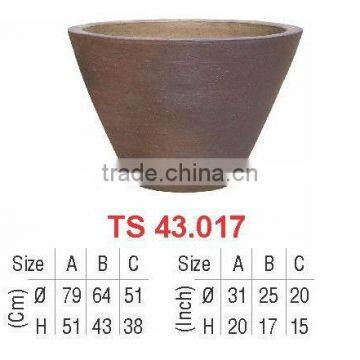 Vietnam Ceramic Rustic Outdoor flower pots