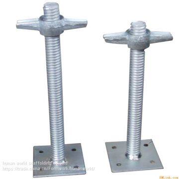 Low Price Type of Screw Jack / Scaffolding Shoring Base Jack for Construction photo-3