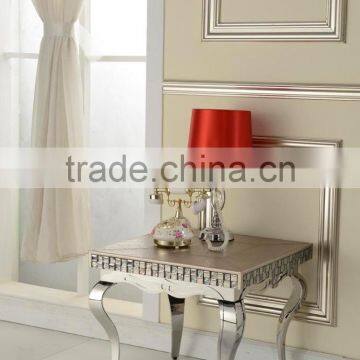 Hot Selling Modern Wooden Dining Table Set Dining Table and Chair for Stainless Steel Furniture and Home Furniture