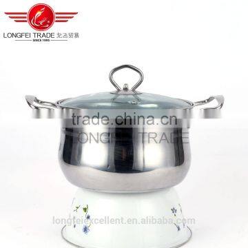 China Top Quality Stainless Steel Europe and America Market Soup Pot Set/cooking Pot Set photo-2