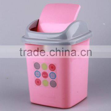 Rubbish Bin Household Garbage Can/Plastic Trash Can photo-3