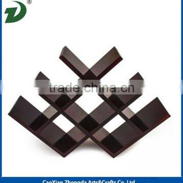 2016 New Design Solid Woood Wine Rack