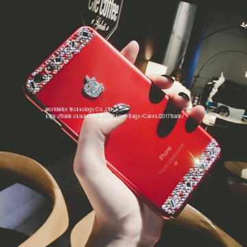 Crystal Diamond Cell Phone Back Cover Mobile Phone Cases for IPhone7/7Plus/6/6s/6plus/6splus Hard Plastic Shell Housing photo-4