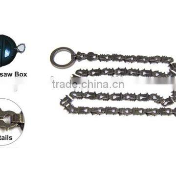 Bushcraft Equipment Chain Saw Banboo Saw Model#DJCS Camp Saw Wood Saw Multifunction Saw photo-4