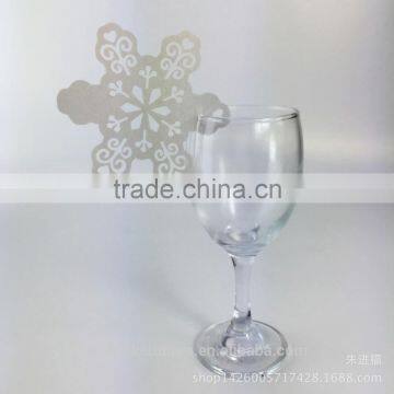 Wholesale Party Favors Supplier Wine Glass Card Laser Cut Wedding Invitation Card