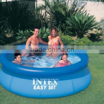 High quality blue /white well-know brand pool intex above ground swimming pool