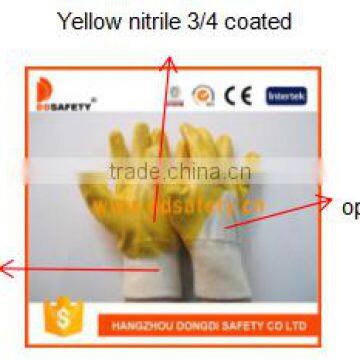 Ddsafety Cotton With Yellow Nitrile Glove photo-6
