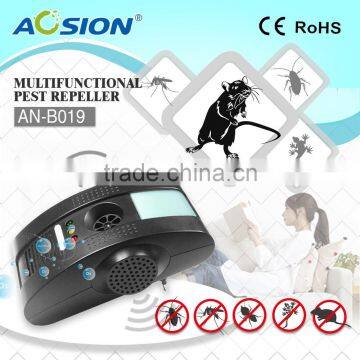 Aosion Indoor Plug-in Multifunctional Pest Repeller with MICOM Control Switcher Controls all the Functions