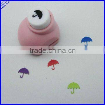 Umbrella paper hole punch shaped