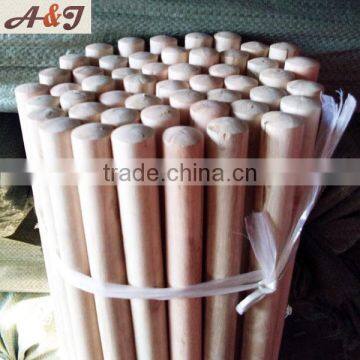 OEM wooden brush broom handle 120 cm length 2.2 cm diameter