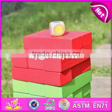Hot Sale Preschool Children Stacking Wooden Toy Blocks Intelligent Kids Wooden Building Toy Blocks W13D133 photo-4