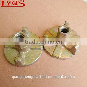 Three anchor wing nut casting nut for formwork system