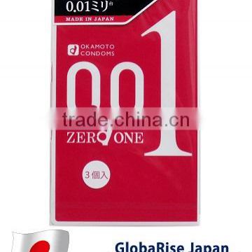 Japanese condom Okamoto 0.01 condoms protection made in Japan for wholesaler