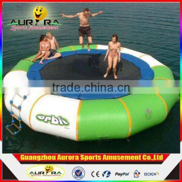 Best PVC inflatable water trampoline for sale
