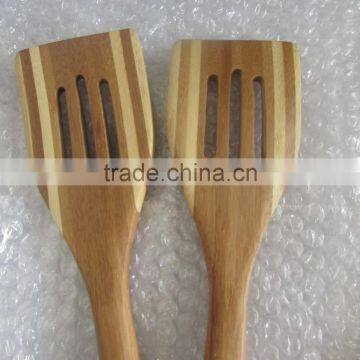 2017 Gift Natural Bambu Stripe Spatula Scoop photo-3