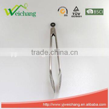 WCJ669 Utility whole stainless steel Food Tongs low price new design