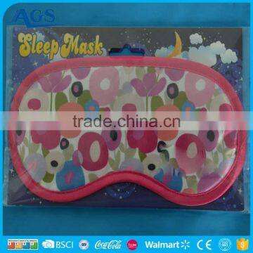Littel Stars Red Eyeshade Smiley Expression Custom Eye Mask photo-5