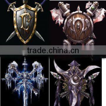 Resin craft 4 race icon of warcraft game