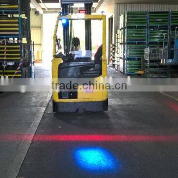 Blue Forklift Led Light Warehouse Safety Warning Lamp Spot Offroad Race 12V 48V
