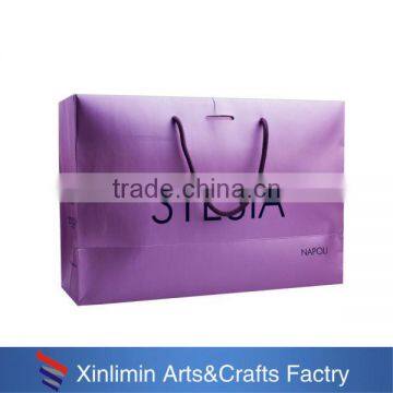 Hot sale paper bags with handles wholesale paper bag with handles