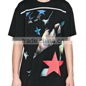 Custom Logo Sublimation Printing 100% Polyester Personalize High Top Quality Unisex Men and Ladies T-shirt photo-3