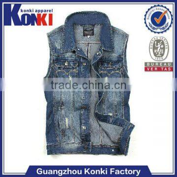 oem clothing Manufacturers wholesale jean vest