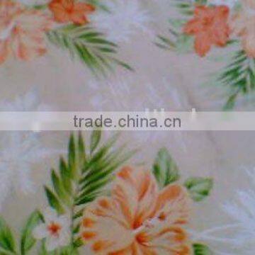 Rayon fujiette print fabric fabric