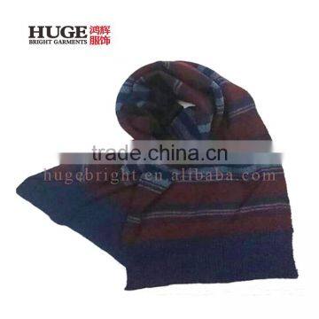 China Manufacturer New Style Very Soft Men Knit Scarf