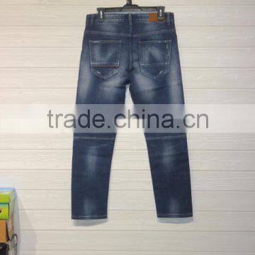 GZY Fashion Wash Denim Jeans Men Maternity Jeans Pant and Shirt photo-3