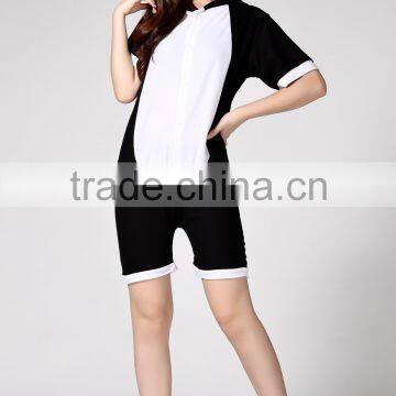 Wholesale Penguin Pattern Lady's Cotton Home Wear Cartoon Animal Girls Summer Onesie photo-2