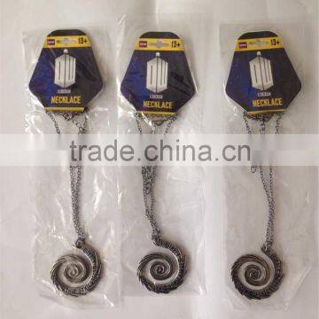 Inspired by Doctor Who Wibbly Wobbly Timey Wimey Stuff Pendant Necklace STAINLESS STEEL 316L photo-4