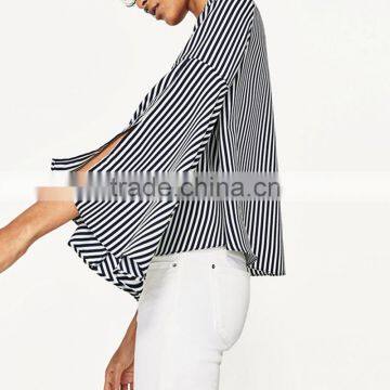 2017 Top Selling Products MAXNEGIO Latest Fashion Long Top Design Blouse photo-4