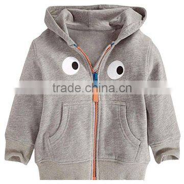 Kids Printed Hoodies 100% Organic Zip Up Hoodie Sweatshirt for Kids Baby photo-2
