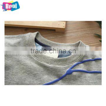 Kids Football Sweatshirt Custom Logo Boys Fleece Hoodies 100% Cotton Jacket photo-4