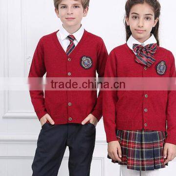 Custom Oem Wholesale Baby Kids School Uniform Sweater