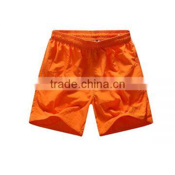 Cheap Price Solid Color 100% Polyester Running Shorts/ Sport Short for Men