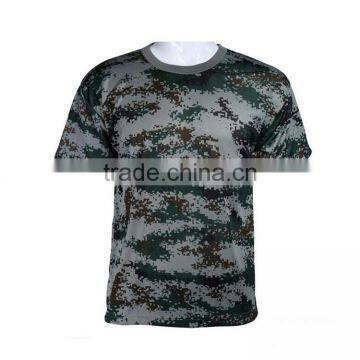 Summer Quick Dry Knit Short Sleeves Camouflage Military Training T-Shirts photo-5