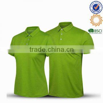 Manufacturer men's nylon blank short sleeve polo shirts