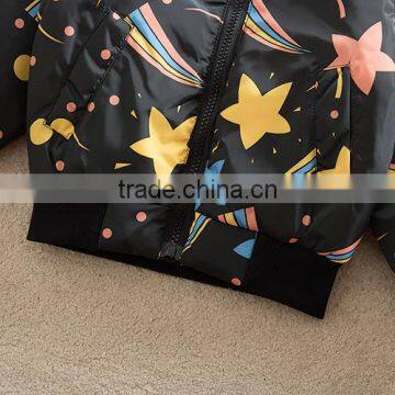 2-7 Years 2017 New Wholesale Cotton Full Sleeves Print Kids Boys Girls Coats (pick Size ) photo-3