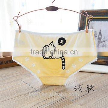 Beautiful Custom Latest Women Boxer Underpants Teen Girls Briefs Panty photo-4