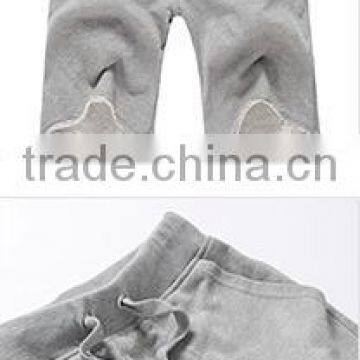 2016 Training Sports Wholesale Blank Sweat Shorts For Men New Arrival photo-5