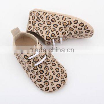 Dark Spot Cheap Leather Shoes Leather Flat Infant Shoes photo-6