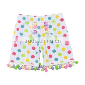 Wholesale Sweat Girls Shorts Flower Print Lovely Short Pants Baby Boutique Clothing Sweet Shorts photo-3