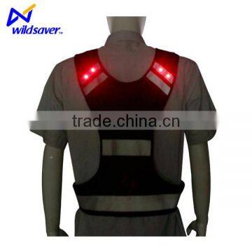 Hi Vis Led Vest For Running/Led Running Vest/running vest