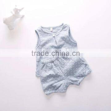 Newest Cotton Baby Clothes 2017 Summer Newborn Baby Girl Custom Children Clothes Set photo-2