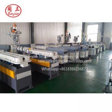 PP PE PVC single wall corrugated pipe production line